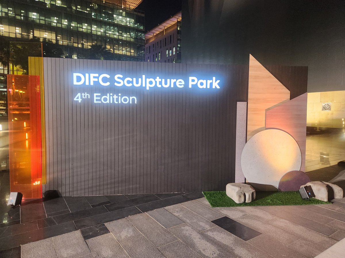 Inspired by the 4th edition of the <a href="/DIFC/">DIFC</a> Sculpture Park - a beautiful blend of creativity, courage, and culture in the heart of #Dubai. Always amazed by this city’s commitment to public art.