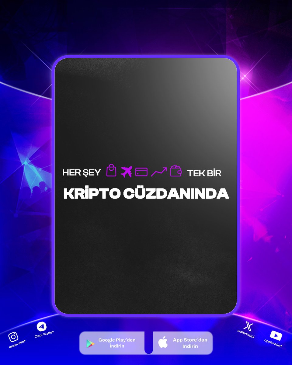Portföyünü yönetirken, ödüller kazanırken, seyahat planları yaparken ve günlük harcamalarını tamamlarken… her şeyin tek bir akışta birleştiğini hayal et.

Ve şimdi düşün: Tüm bunları gerçekten tek bir cüzdanda yapabileceğini söylesek?

#OppiWallet #AllInOne #CryptoWallet