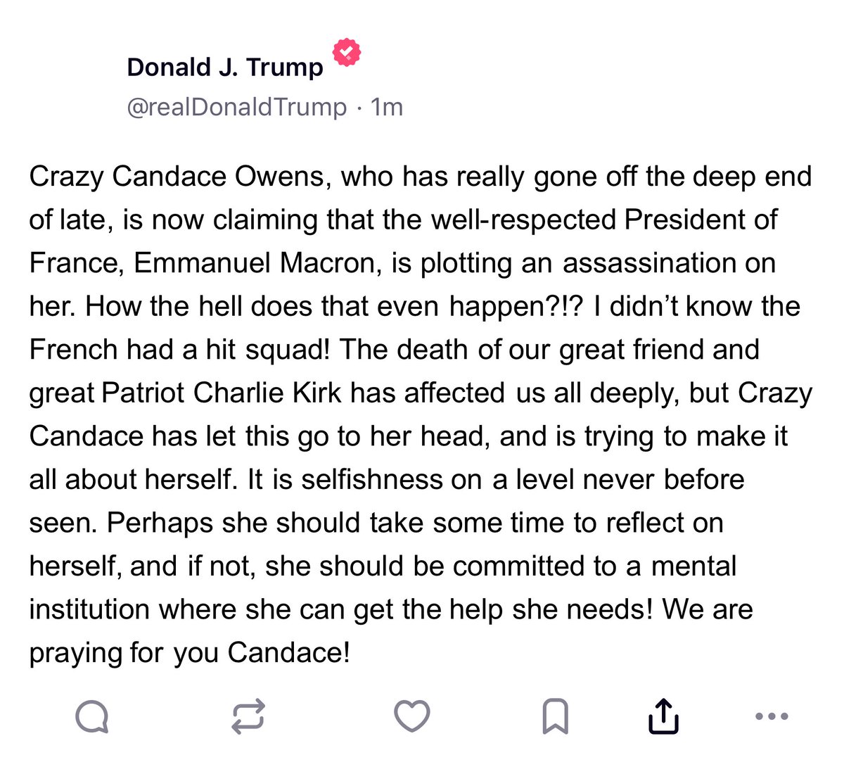 HeavyWeights76's tweet photo. @RealCandaceO Thank you for confirming what we already know Mr President! https://t.co/Hz9e0R3Hjx