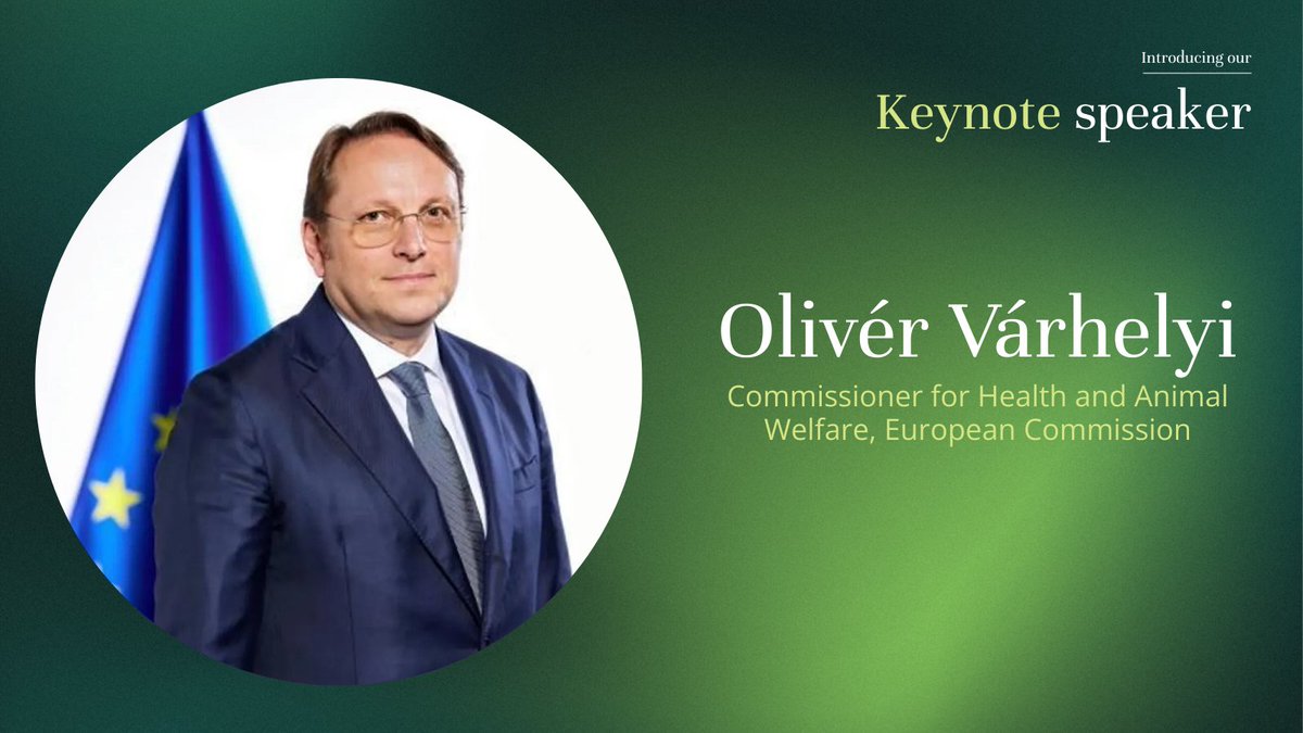 eupatientsforum's tweet image. A meaningful last-minute update! 
@OliverVarhelyi, Commissioner for Health and Animal Welfare at @EU_Commission, will deliver a Keynote at #EPFCongress2025.

He speaks on Day 2, offering insights on Europe’s priorities for stronger and prepared health systems.

#PatientLeadership