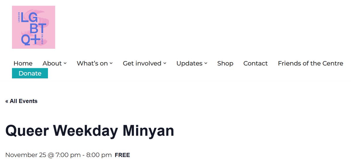 Ghaseeb97's tweet image. Start your Tuesday with community, blessings, and connection 🌈✨
 
Join the Queer Weekday Minyan at the London LGBTQ+ Community Centre. 

All queer Jews and allies welcome! 💛

#LGBTQJewish #CommunityMatters #QueerJoy