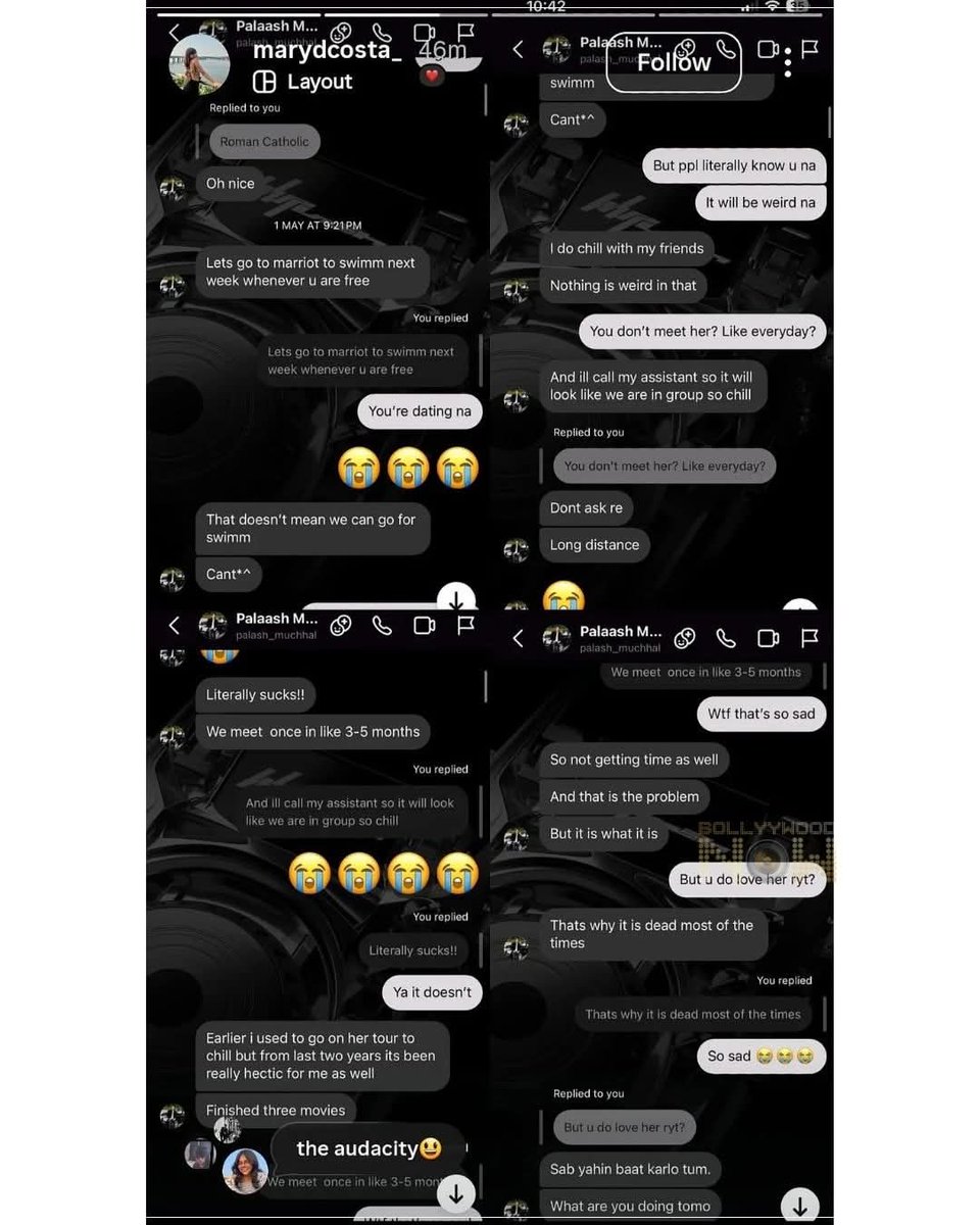 It’s important not to jump to conclusions based on unverified screenshots. Since neither Smriti Mandhana nor Palaash Muchhal has made a statement, it’s best to wait for clarity and respect their privacy during a difficult time.
#smritimandhana 
#palashmuchhal