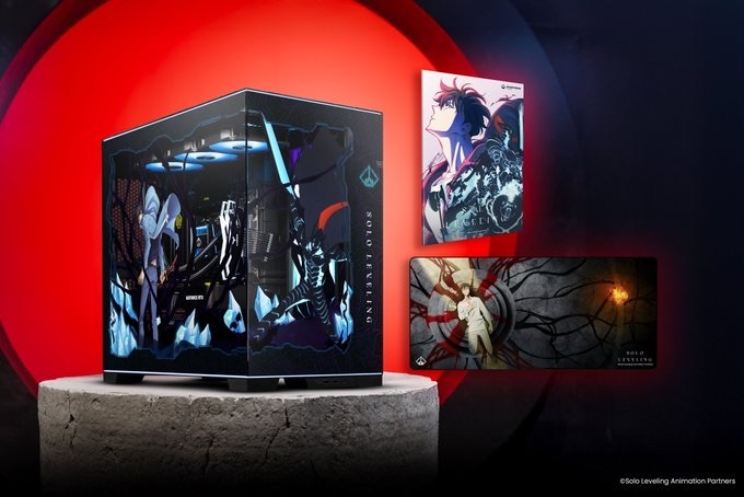 use_cheeky's tweet image. 🚨 WIN A FREE PC! 🚨

We stole a $2,400 Solo Leveling PC Bundle from @StarforgePCs and are giving it away this week.

Enter to win here: gleam.io/IH1Op/gaming-p…