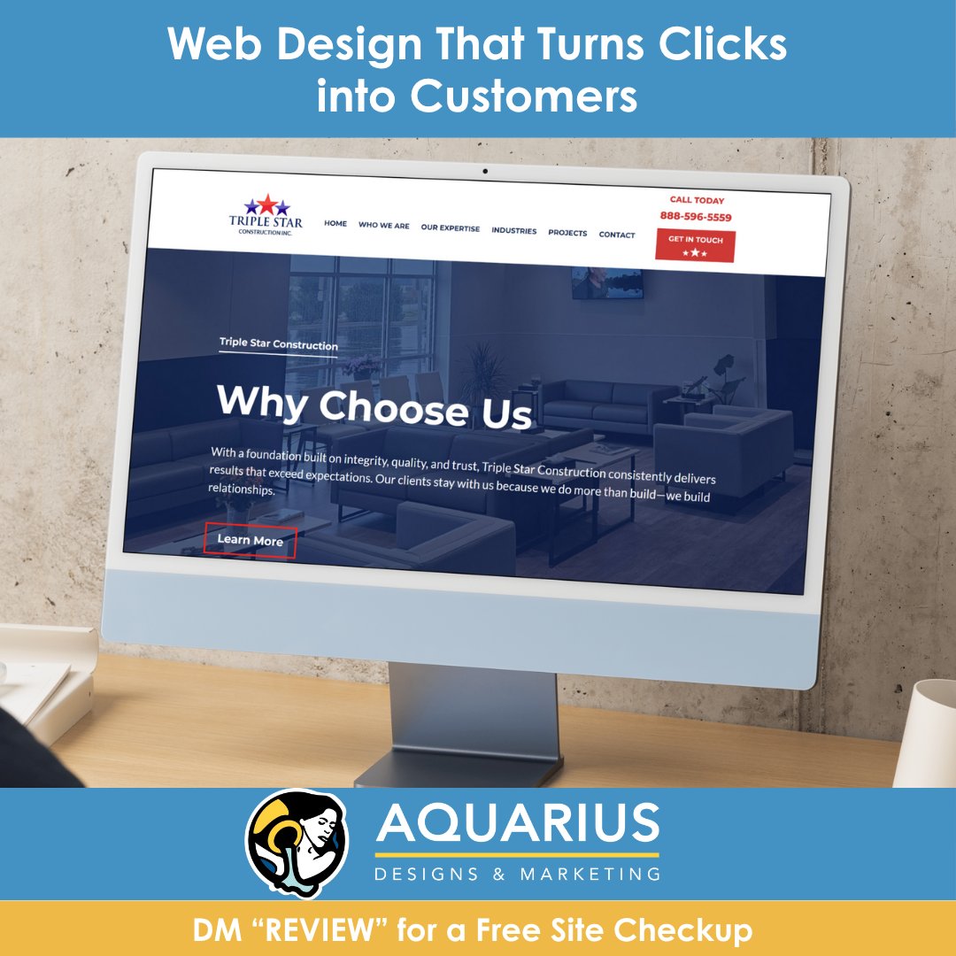 aquariusdesigns's tweet image. From clicks to customers — that’s smart web design.
Ready to make your website work harder for you?
aquariusdesignsinc.com

#WebDesignExperts #DigitalStrategy #MarketingThatWorks #OnlineGrowth #BusinessSuccess