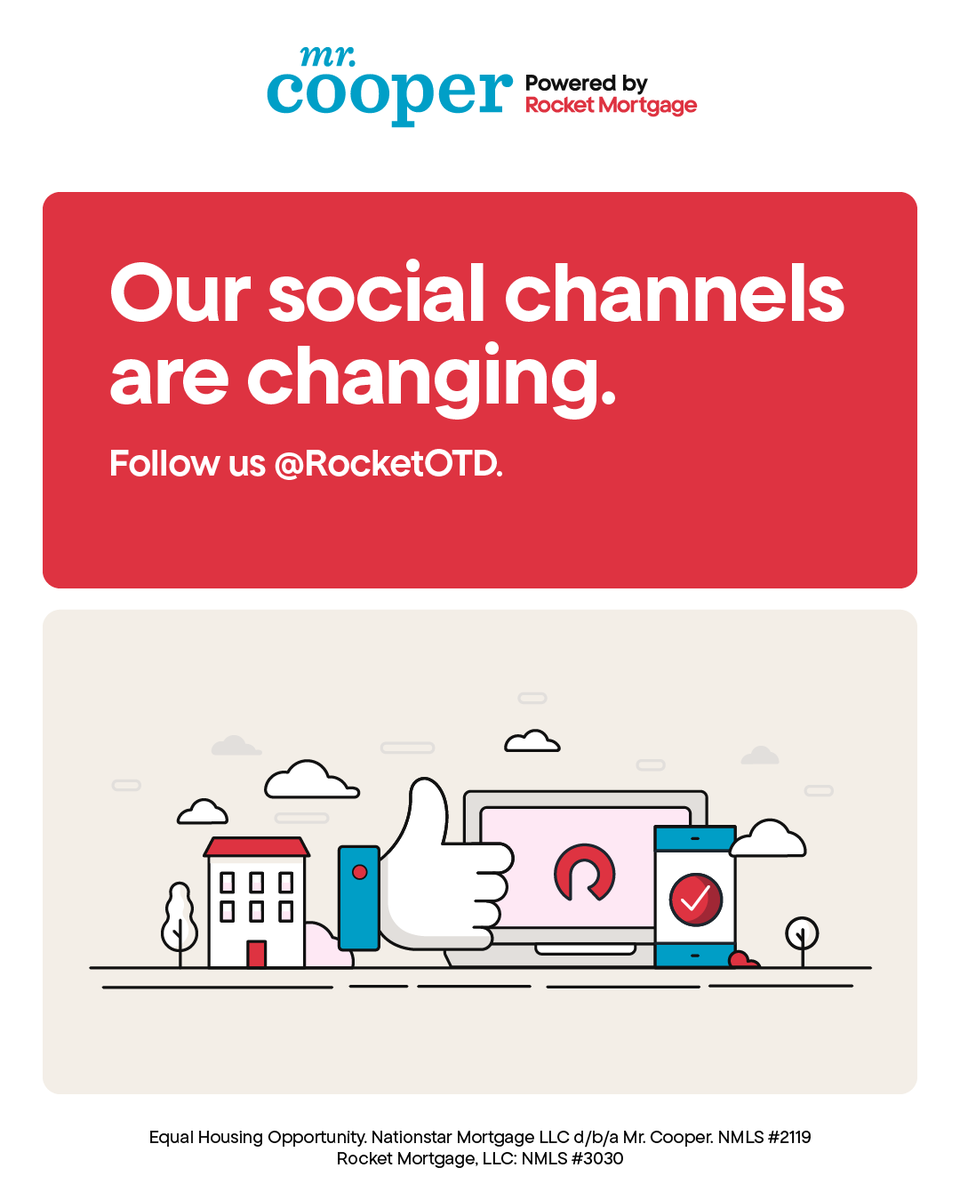 Mr. Cooper® Powered by Rocket Mortgage® tweet media