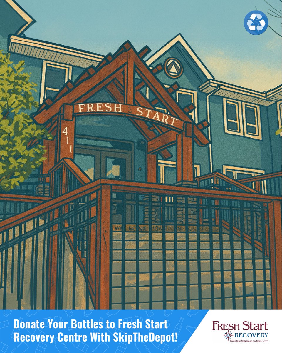 skipthedepot's tweet image. 💚 Turn your recyclables into real recovery!

Donate bottles, electronics, or clothing through SkipTheDepot and support Fresh Start Recovery Centre. It takes minutes and changes lives.

Book here: app.skipthedepot.com/freshstart

♻️💚 #SkipTheDepot #Calgary #Lethbridge @FreshStartRC