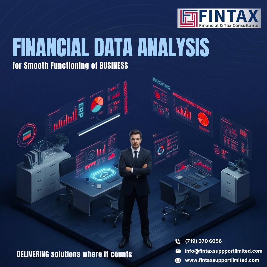 FintaxUsa's tweet image. Your business decisions are only as strong as the data behind them.
At Fintax, we turn complex financial numbers into clear insights — so you can focus on scaling, not guessing.

#FinancialDataAnalysis #BusinessFinance #FinTaxSupport #FinancialInsights #BusinessGrowth