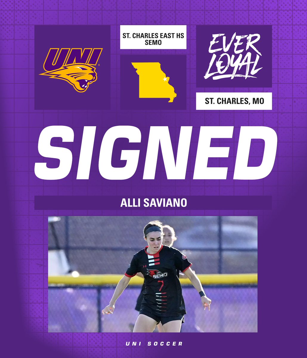Continuing to build the squad‼️ 

Welcome to the UNI soccer family, Alli! ⚽📝 

#EverLoyal | #1UNI