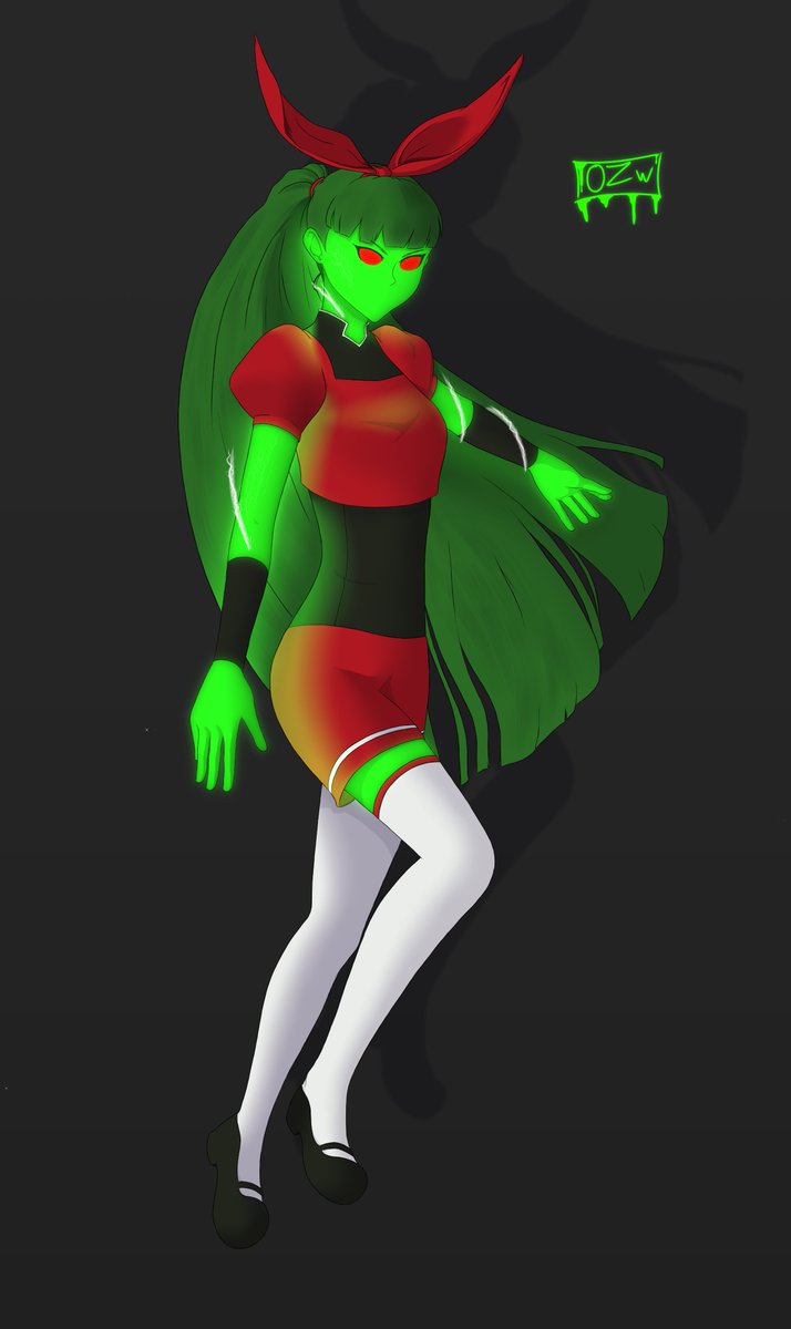 Gh0stFactory's tweet image. I need to get myself out of another art drought, so here&apos;s a quick Fusion redraw!

2020 vs 2025
#FusionFall #PPG #CartoonNetwork