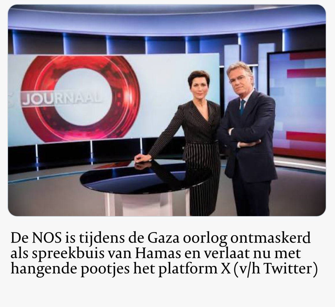 ryk_sr's tweet image. ~ NOS verlaat platform X met hangende pootjes
rtl.nl/boulevard/ente…
