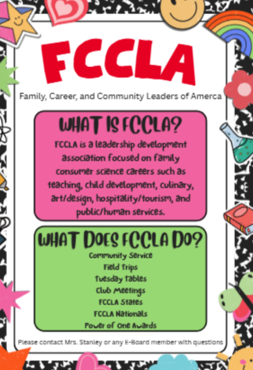 LohsGAP's tweet photo. Interested in being a Teacher? or Culinary? Art or Hospitality, Human Services? Check out FCCLA! @LkOrionHS https://t.co/nLGO4d4hu1