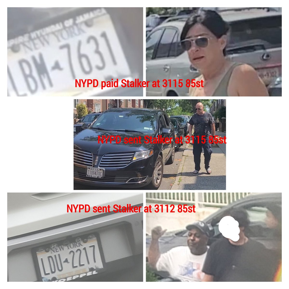 nycratpiglookou's tweet image. #rat 🐀 mïdgət guy and trªnŋy old hœ. plates LBM7631 on the clock  
July 23 1:15pm #Prostitutes #Undocumented #illegalimmigrants at 31-15 85st Queens
they spend ther lives in #prison with their rətªrd son. immgrants stealing privacy from Americans
