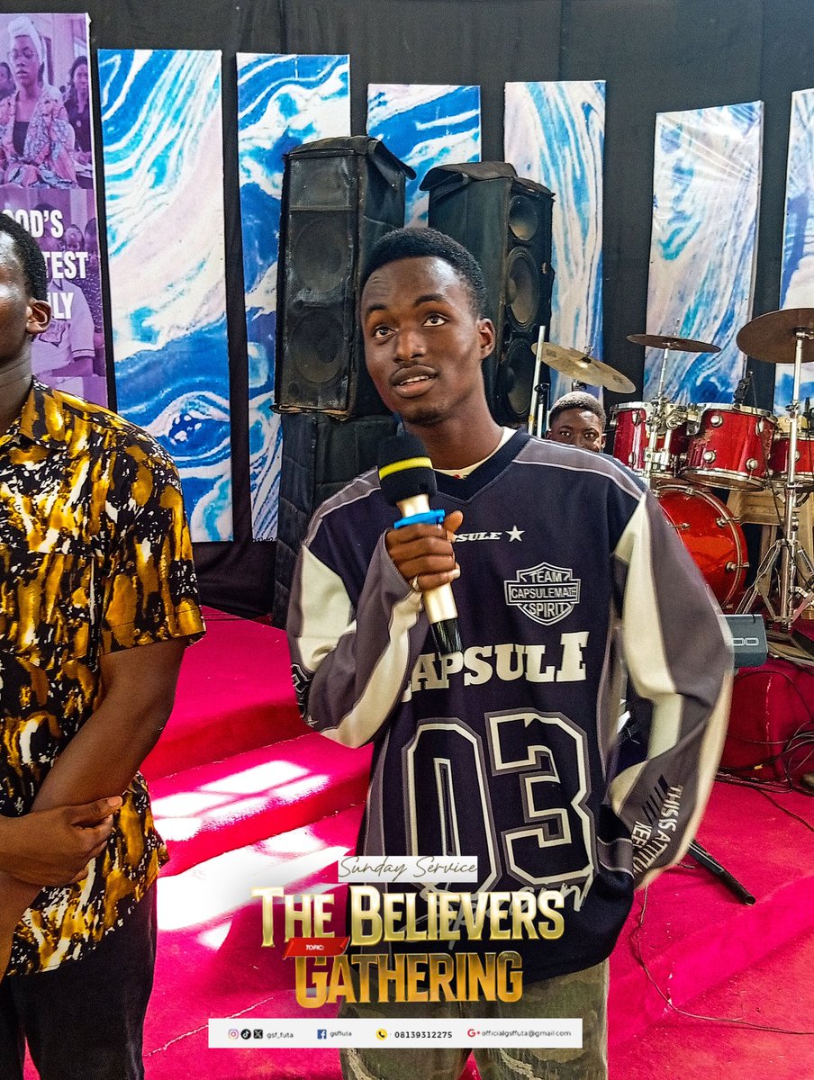 Gsf_Futa's tweet photo. The Believers gathered and Heaven responded🔥
What a way to begin the semester in God’s presence.
#gsf #gsffuta ##sundayservice #gsfnational https://t.co/AcfK7qEBRc