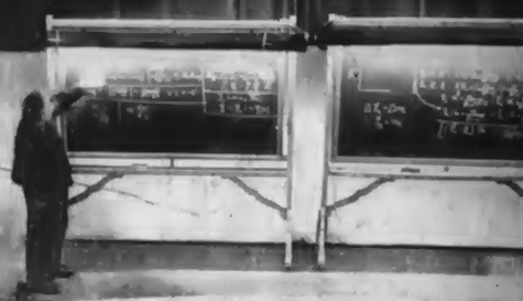 77MASH's tweet image. The only know photography of #Einstein deriving his famous equation E=mc2, c.1915