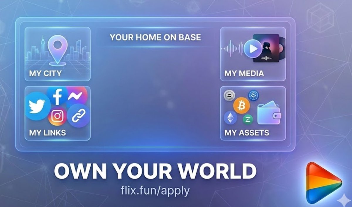 Amide__'s tweet image. Most creator platforms look modern but offer nothing new: no ownership, no control, no real distribution.
FLIXdotFUN is breaking that pattern with a full shift into an on-chain creator + media ecosystem powered by $FUN .This is deeper than a name change