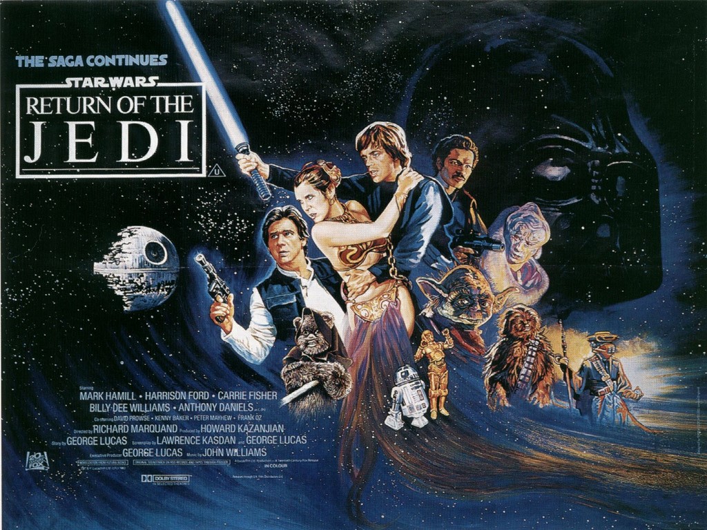 StarWarsDaily_'s tweet image. On a scale from 1-10, how would you rate The Return of the Jedi?