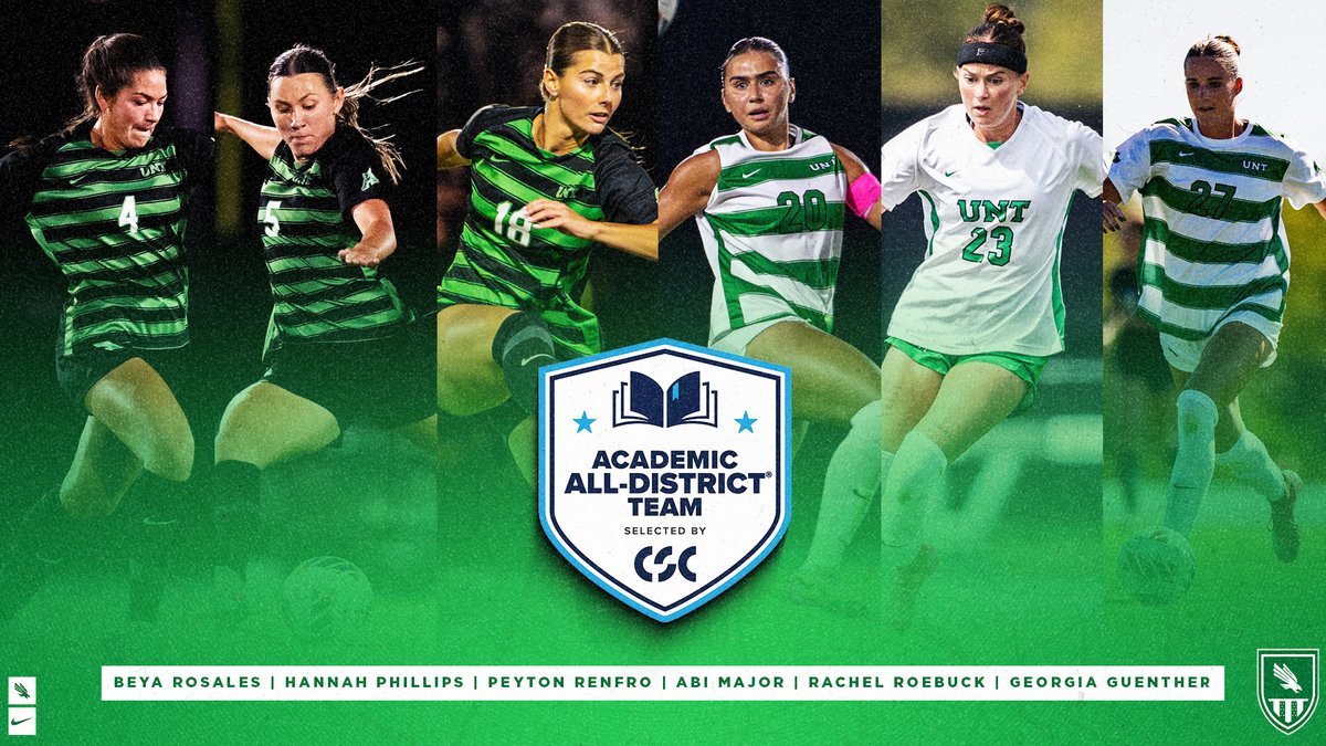 MeanGreenSoccer's tweet image. Congrats to these six on their hard work on the pitch and in the classroom 🤩

📰northtex.as/4oUvjeS

#GMG