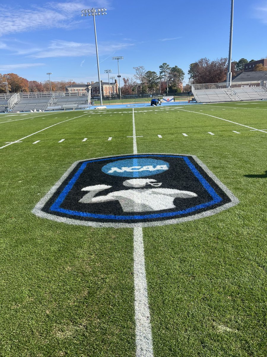 Holiday week means we’re ready early for <a href="/coachpcrowley/">Paul Crowley</a> and his undefeated <a href="/cnu_football/">CNU Football</a> team for the 2nd round of the NCAA tournament.  #GoCaptains
