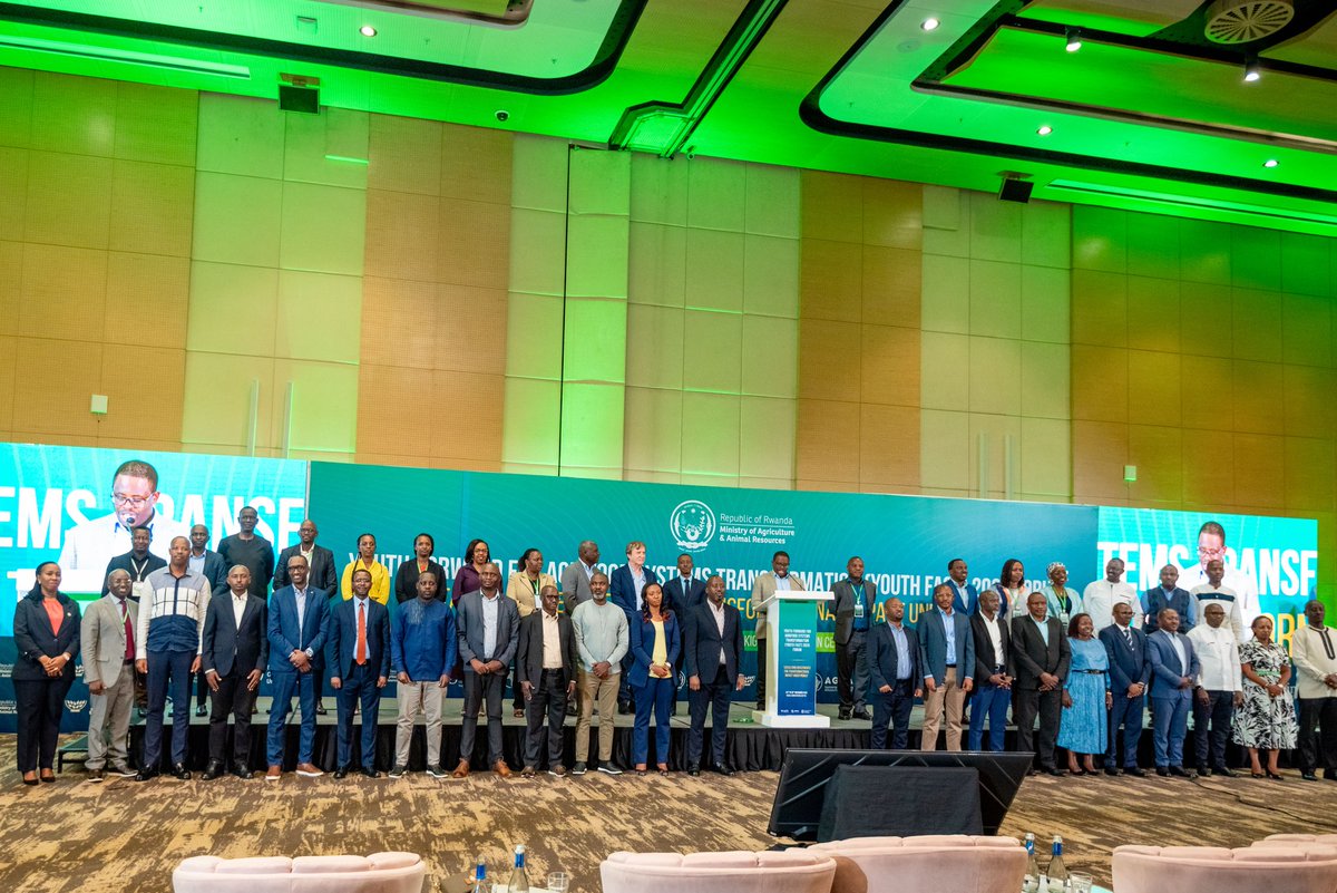 NacRwanda's tweet photo. #YOUTHFAST2025 Day2
Our #CEO @Rwandafelix participate into the Launch of #National #Strategies for #Youth #Employment in #AgriFood #Systems , initiated by @RwandaAgri under the #Impact of #PSTA5 https://t.co/FSKuVWpexL