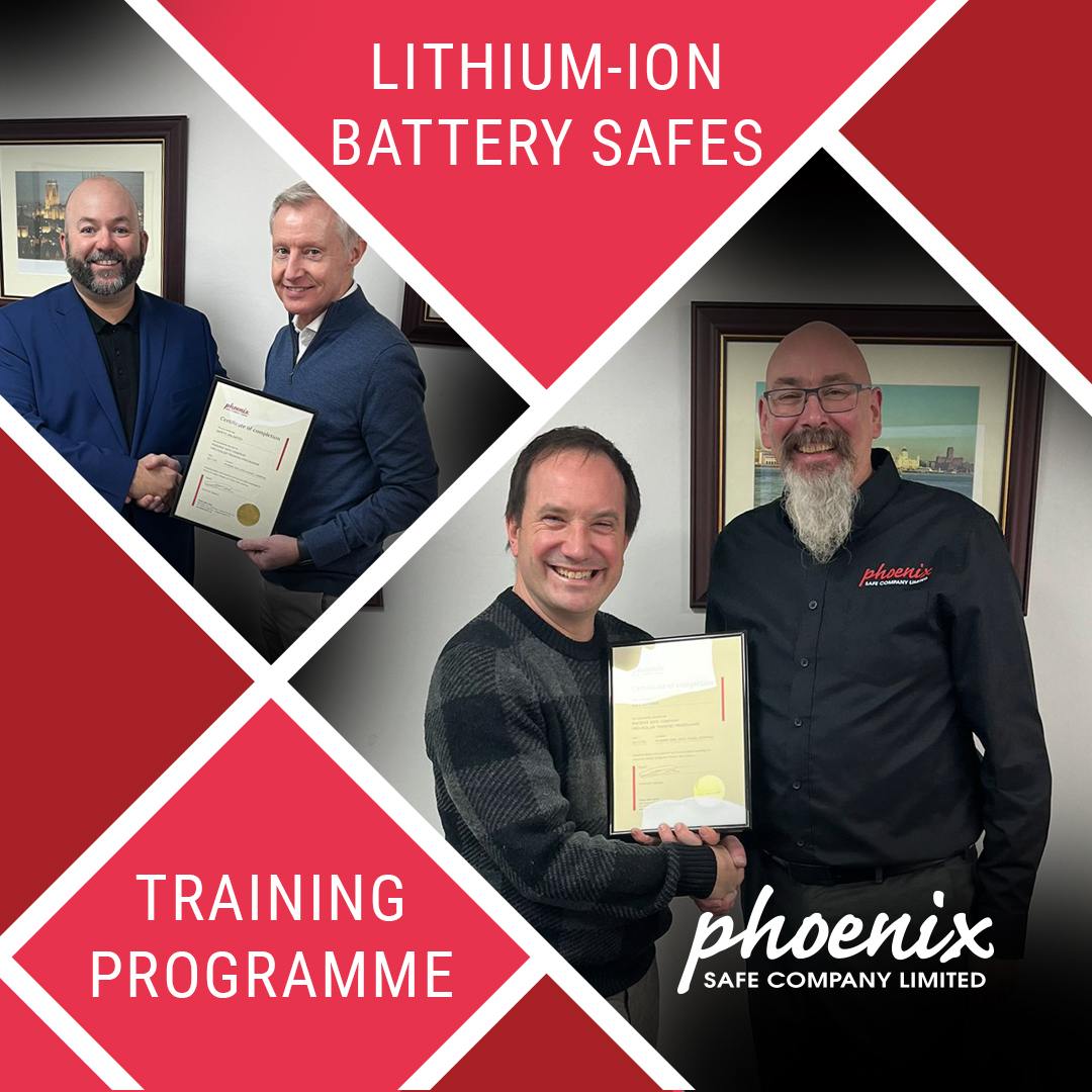 Phoenix_Safe_Co's tweet image. Last Thursday, the Phoenix Training Programme on Lithium-Ion Battery Safety continued. Big thanks to Alex from Safe Options and Gary from Safety Unlimited who joined us for an insightful session on battery risks and safe storage/charging.🙌
#PhoenixTraining #BatterySafety