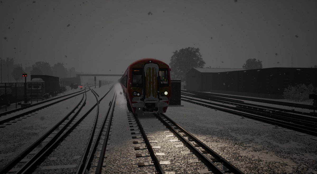 Reecy211994's tweet image. #TrainSimWorld6  #BrightonMainline #SnowfallinTrainSimWorld6 #RailShot #Screenshot @dovetailgames @trainsimworld @RivetGames @SkyhookGames @JustTrains