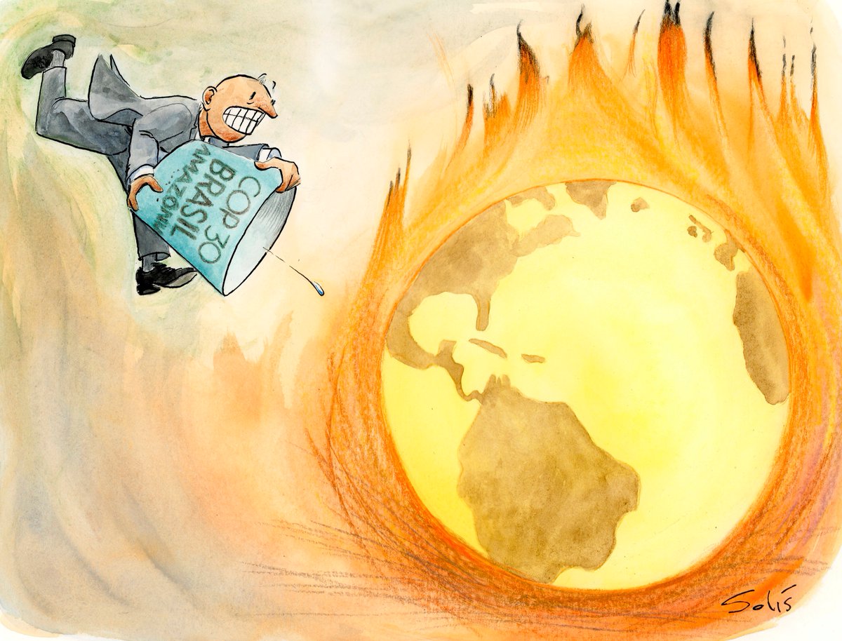 COP 30, resultados pírricos como ya es costumbre. <a href="/Excelsior/">Excélsior</a> <a href="/EFEverde/">EFEverde</a> <a href="/CartooningPeace/">Cartooning for Peace</a>
