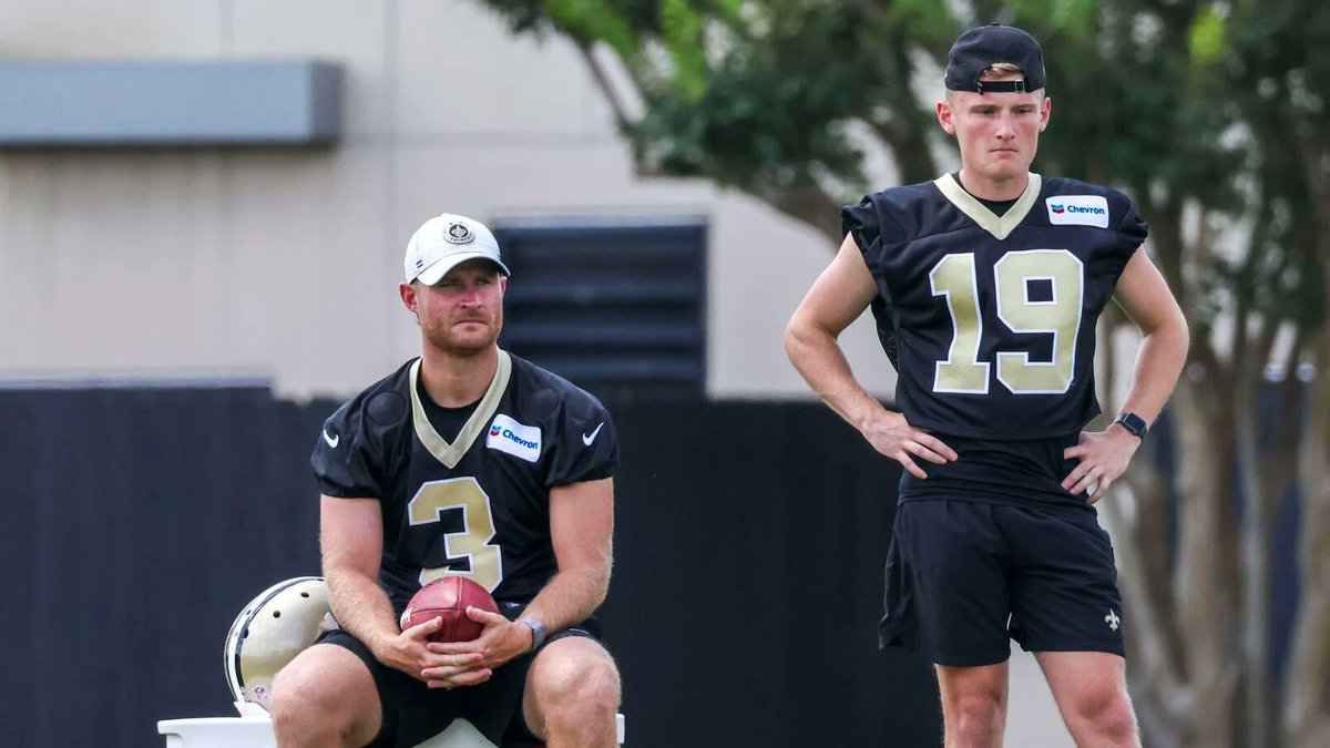 MySportsUpdate's tweet image. The #Saints are releasing K Blake Grupe after he missed 2 FGs on Sunday and has missed 8 on the year.

New Orleans traded Wil Lutz to Denver in 2023 in order to make Grupe their kicker... 

Lutz just got a 3-year extension with the Broncos... Grupe gets released in New Orleans.