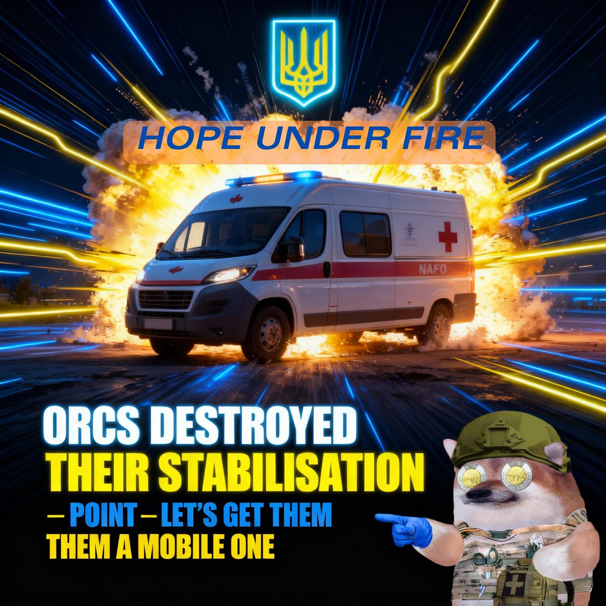 DrobotunVitalii's tweet image. 🚀UPDATE | 25.11

We continue because we have no right to stop. We must save the lives of heroes

✅Raised: $9261 + $200 waiting from match
🚨To go: $2539

✍️$50 or more and your nickname will be on the lifesaving car🫡
🎁TOP donation - award!

🚨Ways to support in my profile and…