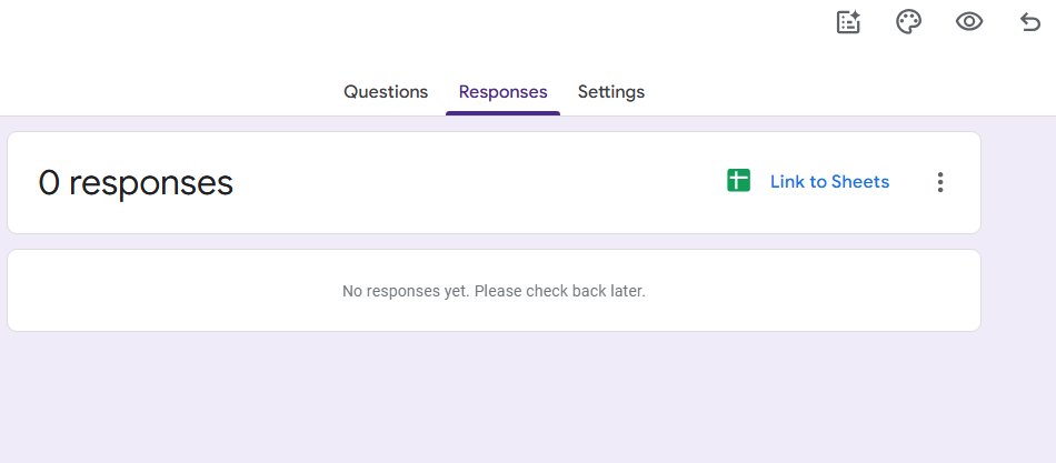 That1NetworkGuy's tweet image. for anyone wondering how to connect a google fom to a spreadsheet here you go! click the &quot;link to sheets botton&quot; and google does the rest, i usualy add another colored colum to denote winners too