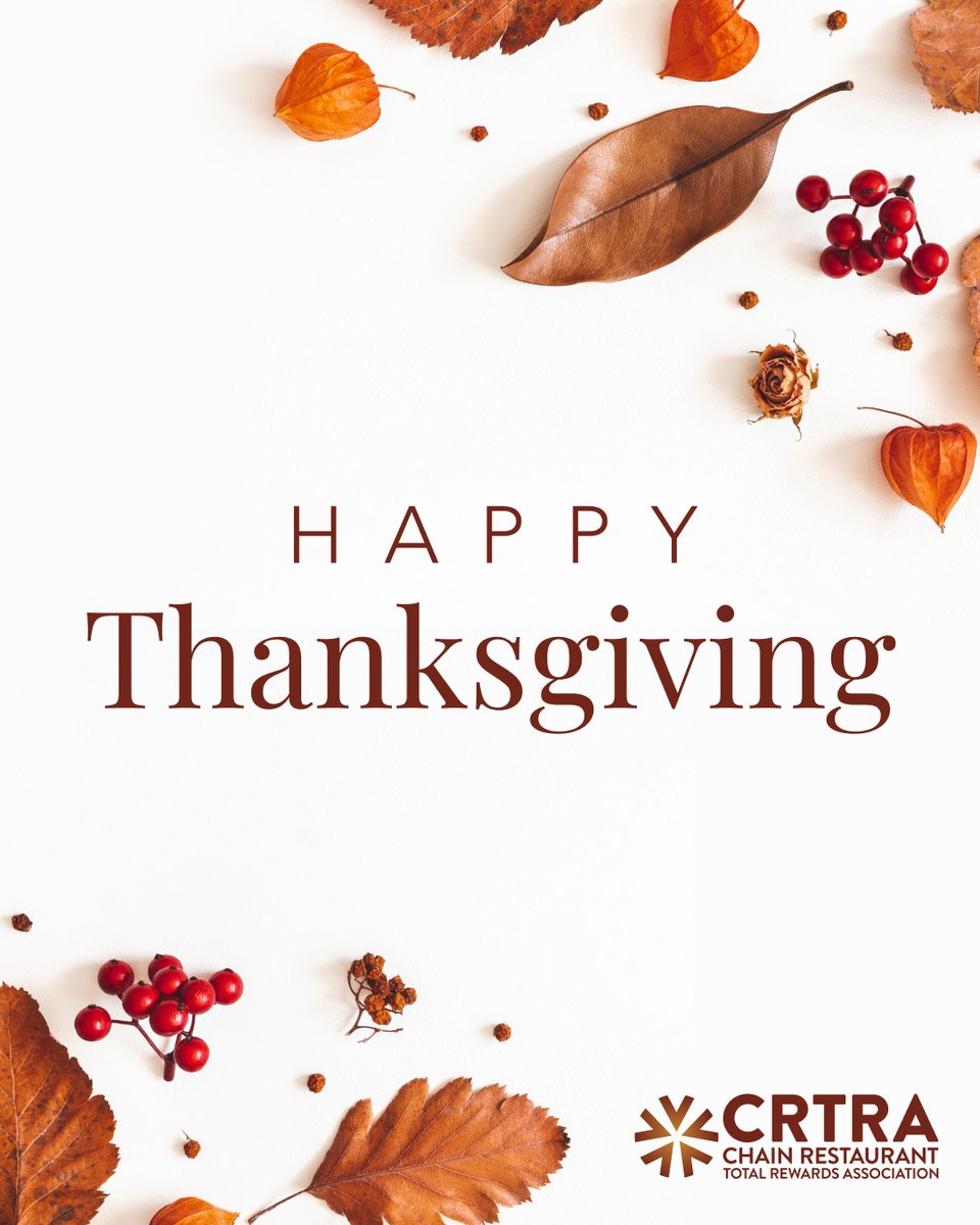 Happy Thanksgiving From CRTRA!