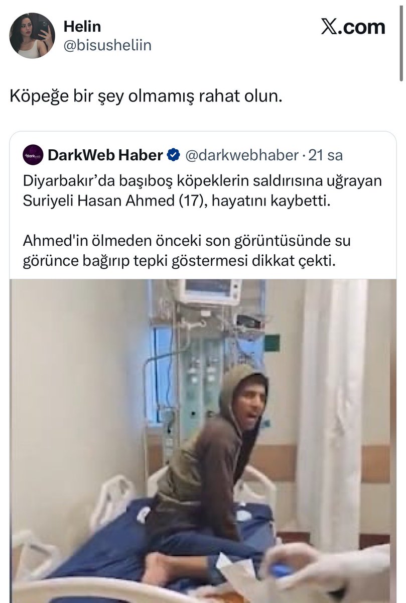 Hayatının baharında 17 yaşında çocuk 
sırf kendi seçmediği ülkesi yüzünden gördüğü muameleye bak