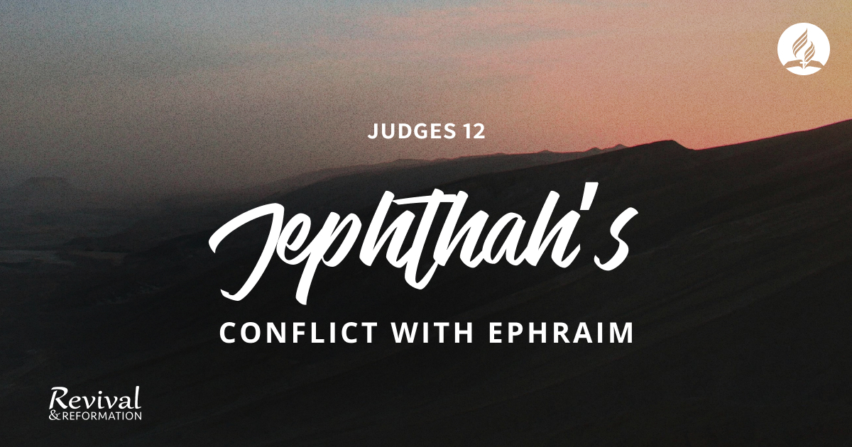 Revive_Reform's tweet image. Here’s another intriguing story from the life of Jephthah. In the previous chapter we see how Jephthah was so desperate to be accepted back into his family that he was willing to risk anything. 

Go to Daily Bible Reading 👉 revivalandreformation.org/bhp/en/bible/j…