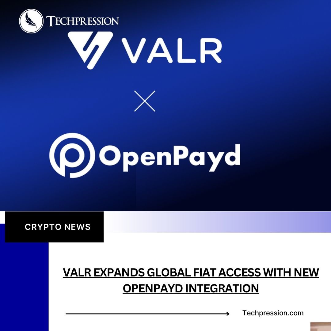 Techpressionews's tweet image. Crypto meets global finance!  

@VALRdotcom is expanding fiat access for users worldwide through a new integration with @OpenPayd making it easier to move money in and out of crypto seamlessly. 💸🔁  

This move supports faster onboarding, improved compliance, and broader reach.…