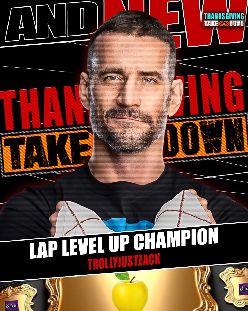 Trollyjustzack is your NEW Level Up Champion! #ANDNEW #LAPTakedown