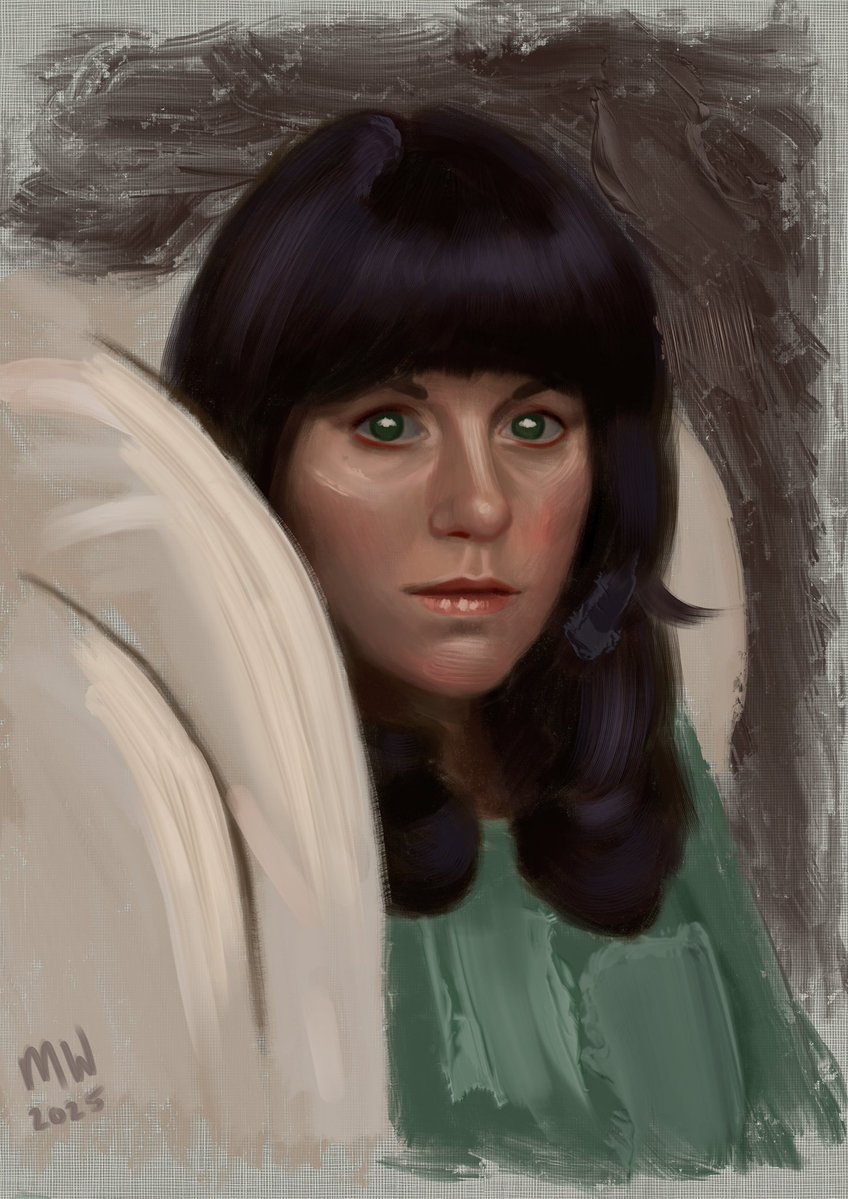 Practicing looser brushwork 🫡