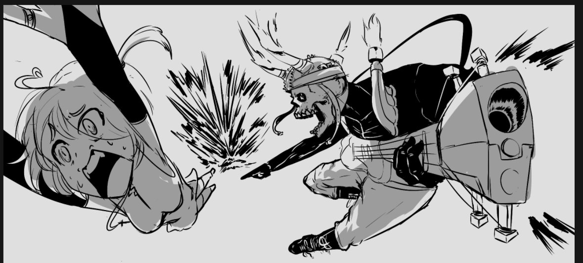 modrawsstuff's tweet image. 2 morons doodles