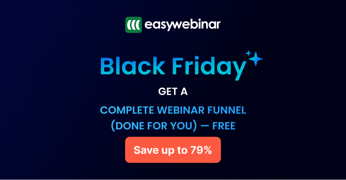 Save Up to 79% — Get Your Funnel Setup Free + All Add-Ons (CRM, AI Builder, Paid Webinars) 
easywebinar.com/pricing/?fpr=t…