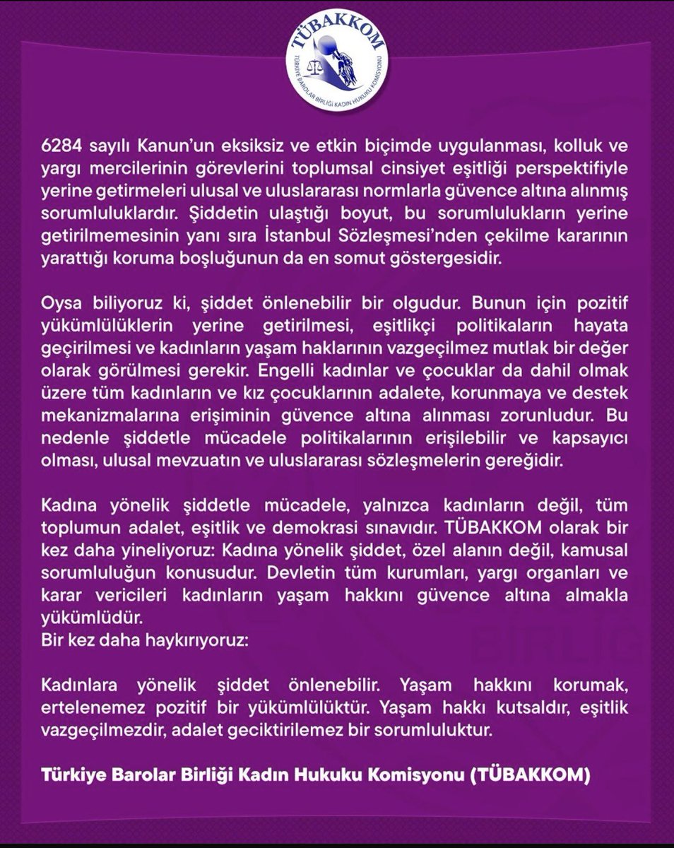 Kars Barosu Kadın Hakları (@karsbarosukhk) on Twitter photo 