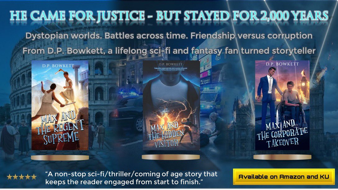 deanpb_author's tweet image. Thank you, Em 🌟🌟🌟

🔗@HarbeerAhedi @RabidChipmunk42 @dmagillwrite @AutumnK2022 @JAGuynnAuthor @author_clentz @LoganVeynar @RaelleLogan1 

Christmas is coming, and so is two thousand years of history into Max’s life.