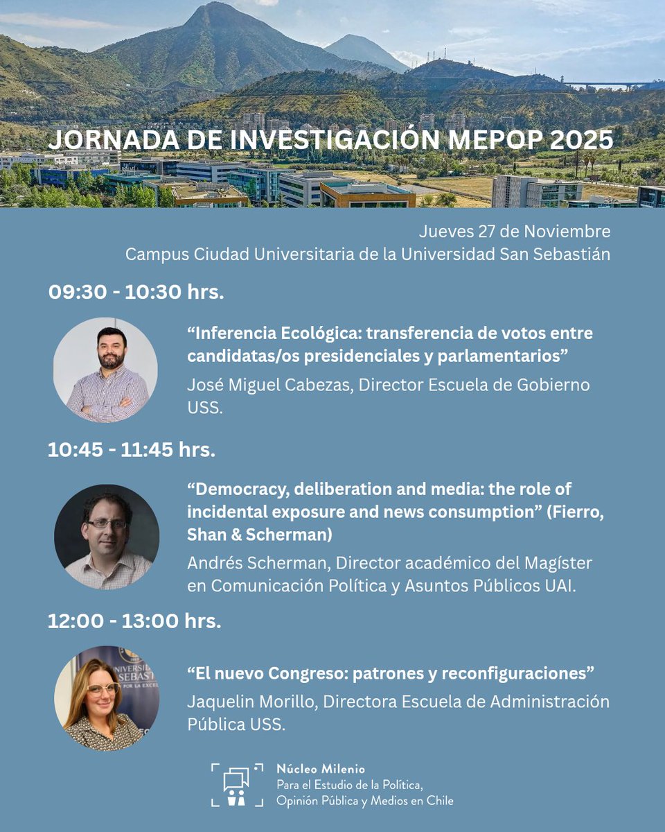 Núcleo Milenio MEPOP tweet media