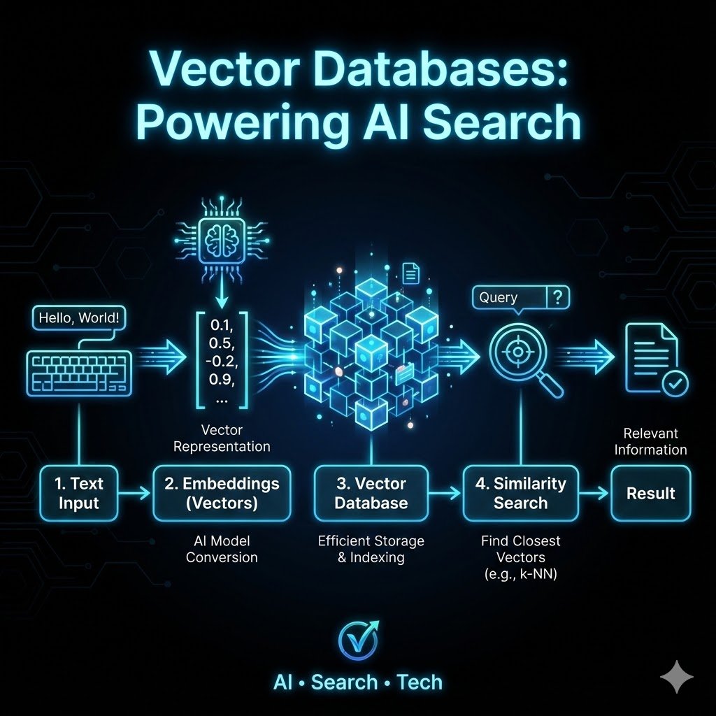 Ragul_1010's tweet image. Vector Databases - POWERHOUSE🔥

Vector DBs store embeddings and find the closest meaning, not just matching text

They power semantic search, RAG, recommendations, and fast AI answers

Instead of keywords, they compare vectors to understand context
#AI #VectorDB #Embeddings #RAG