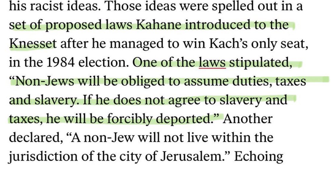 Villgecrazylady's tweet image. Not only is Jewish Supremacy real, it’s a growing problem in both Israel and the US. And no, it doesn’t make you a Nazi or an antisemite to talk about it.

Israel literally has a political party named “Otzma Yehudit” which translates to “Jewish Power” and its members subscribe to…
