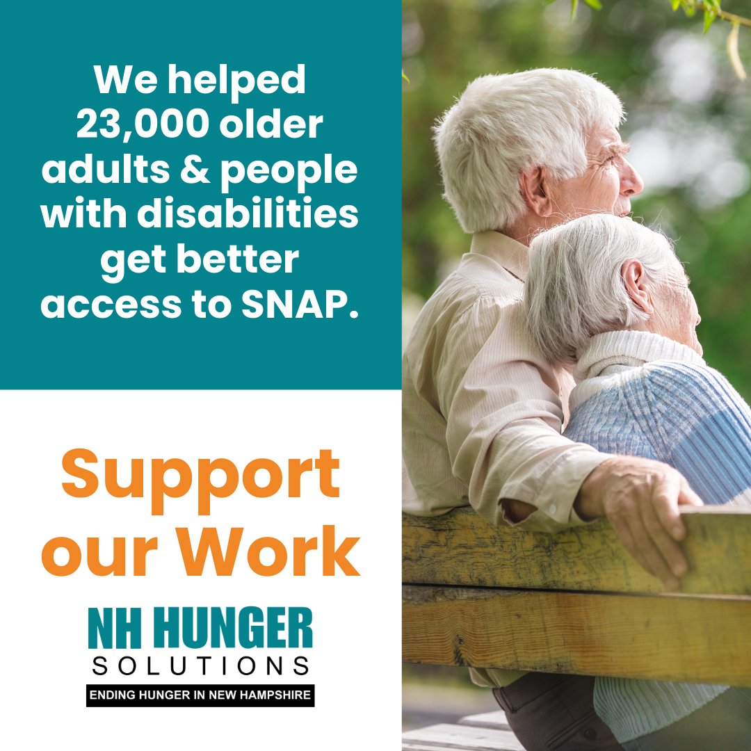 EndHungerNH's tweet image. Due to NHHS&apos; advocacy, last summer over 40,000 children received food benefits to during the summer.  We change the policies that solve hunger in NH.
Help us create a hunger-free NH by donating at: nhhungersolutions.org

#HungerFreeNH #ChildNutrition #EndHunger #GivingTuesday