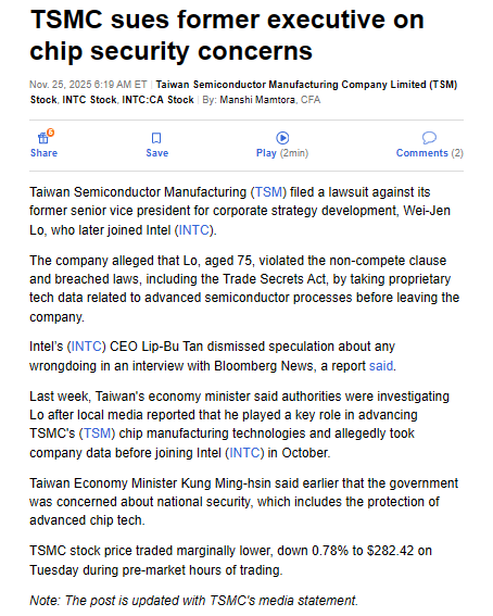xiangwei36's tweet photo. $INTC $TSM 

Ethics aside, bullish $INTC https://t.co/gboIlam59M