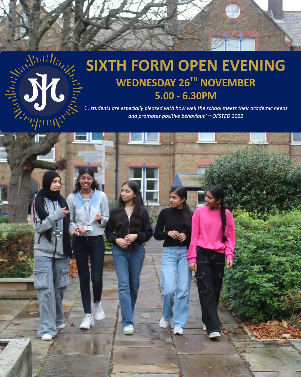 stclaudinesnw10's tweet image. Come and meet staff and current sixth form students to see how you can thrive with us during your post-16 education!
#openevening #sixthform #StClaudinesCommunity