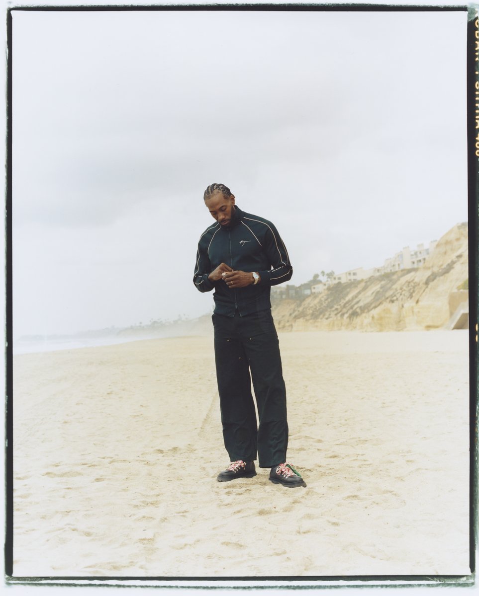 Kawhi Leonard for Flaunt Magazine, photographed by me