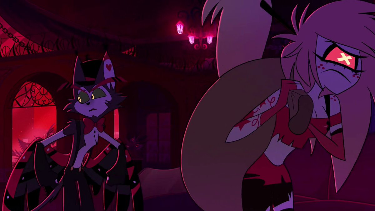 HB_frames's tweet image. #HazbinHotel Curtain Call (S2E8)
Frame: 12619/54438