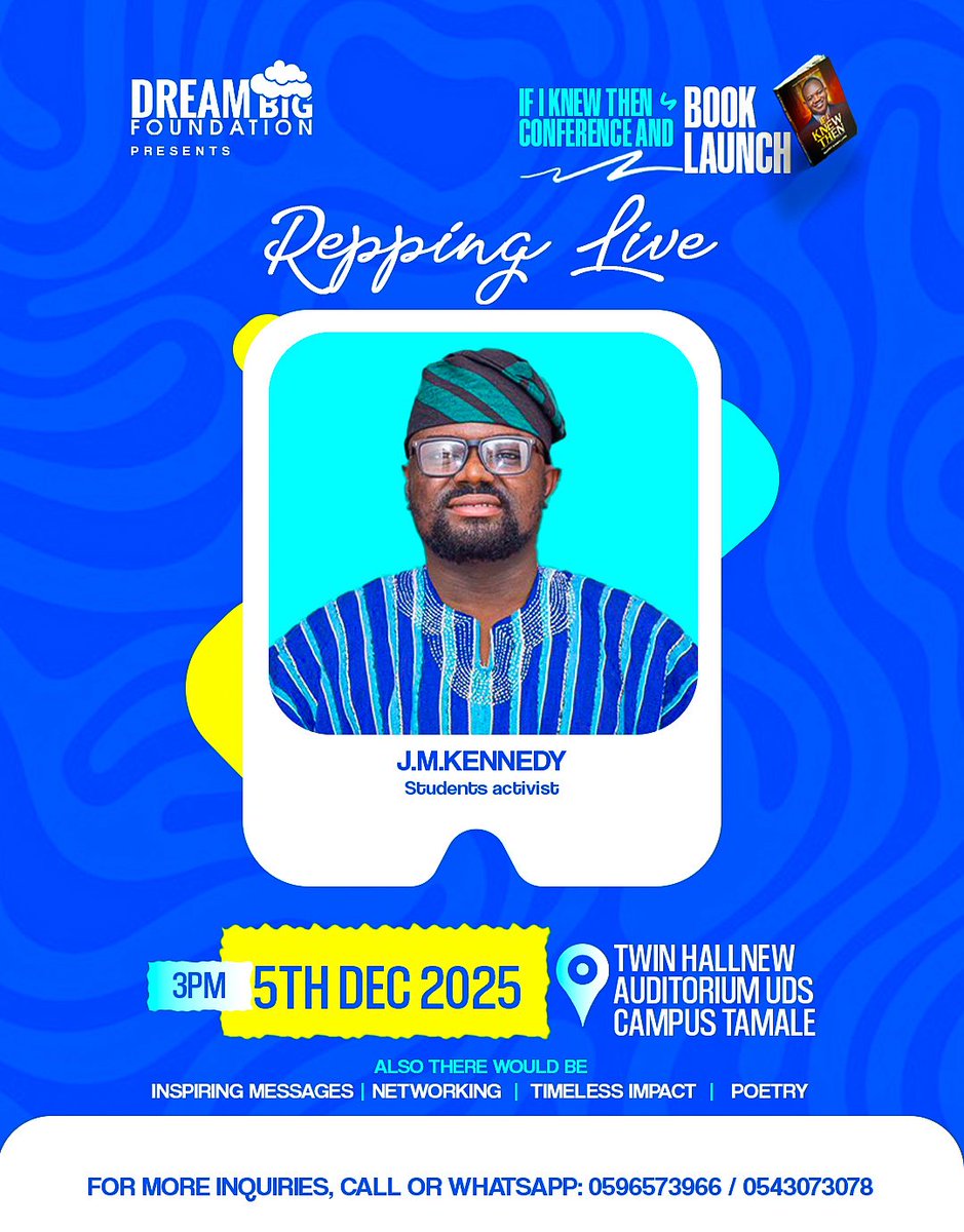 its1jet's tweet image. If I knew then conference and book launch 🚀 
Repping live flyer design 🥰

Still unveiling more on this✍️

Sirr Jet Akadami✌️

#design #EventDesign #creative