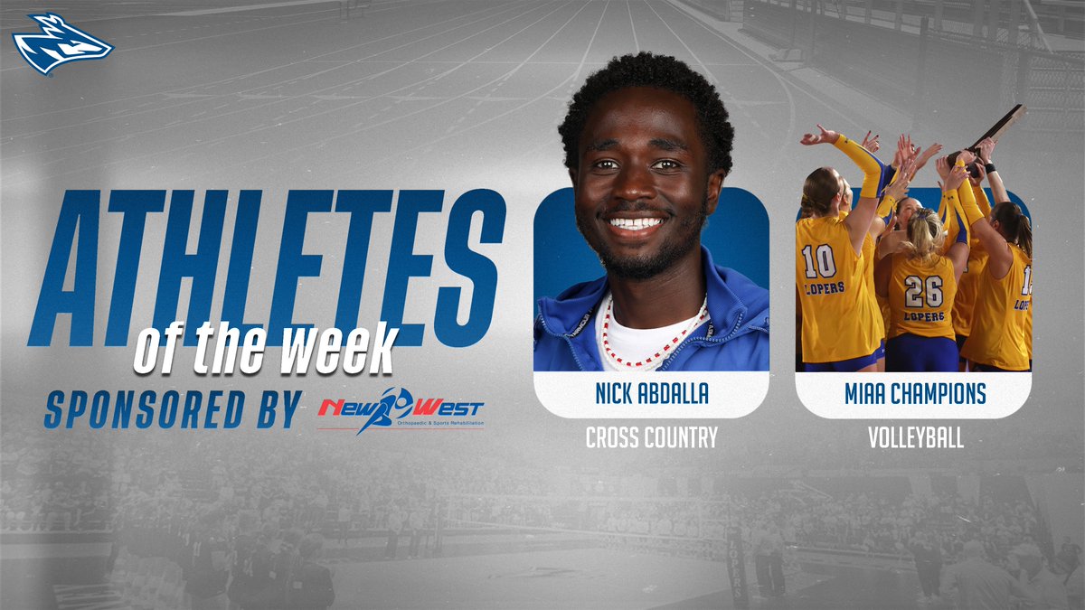 Congratulations to our Athletes of the Week! 🤘
Presented by: <a href="/NewWestPT/">New West PT</a> 

#GoLopers #LopesUp