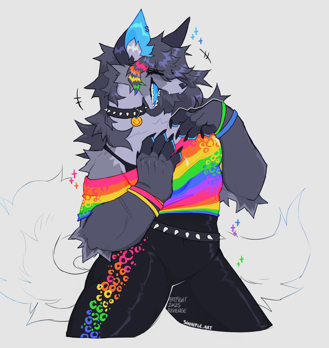 Sinnple_Art's tweet image. scene weregirl